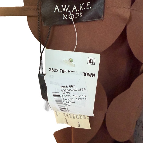 A.W.A.K.E. MODE Women's Floor-Length Circle Top 42 (10) NWT - Picture 11 of 12